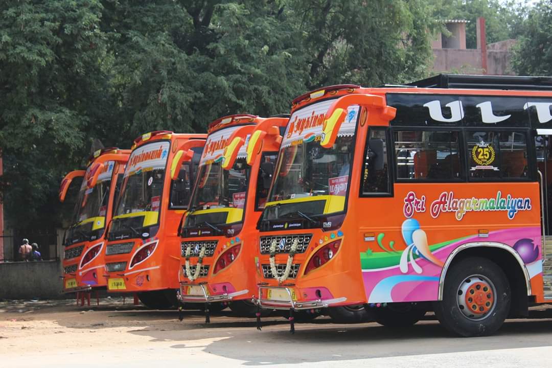 Sri Alagarmalaiyan Transport 54 Seater With AC