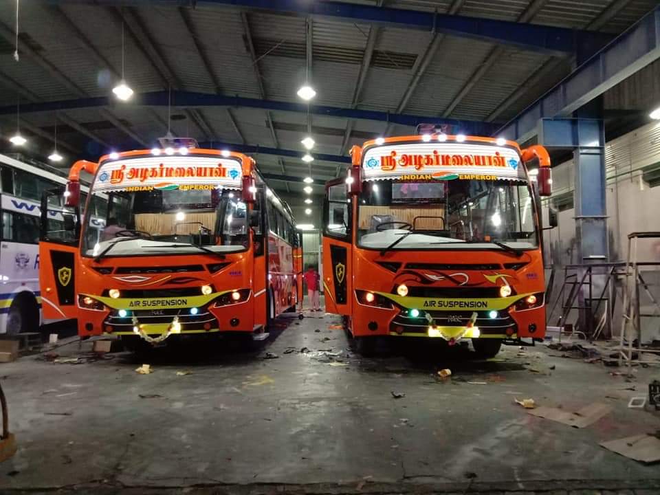 Sri Alagarmalaiyan Transport 50 Seater with AC