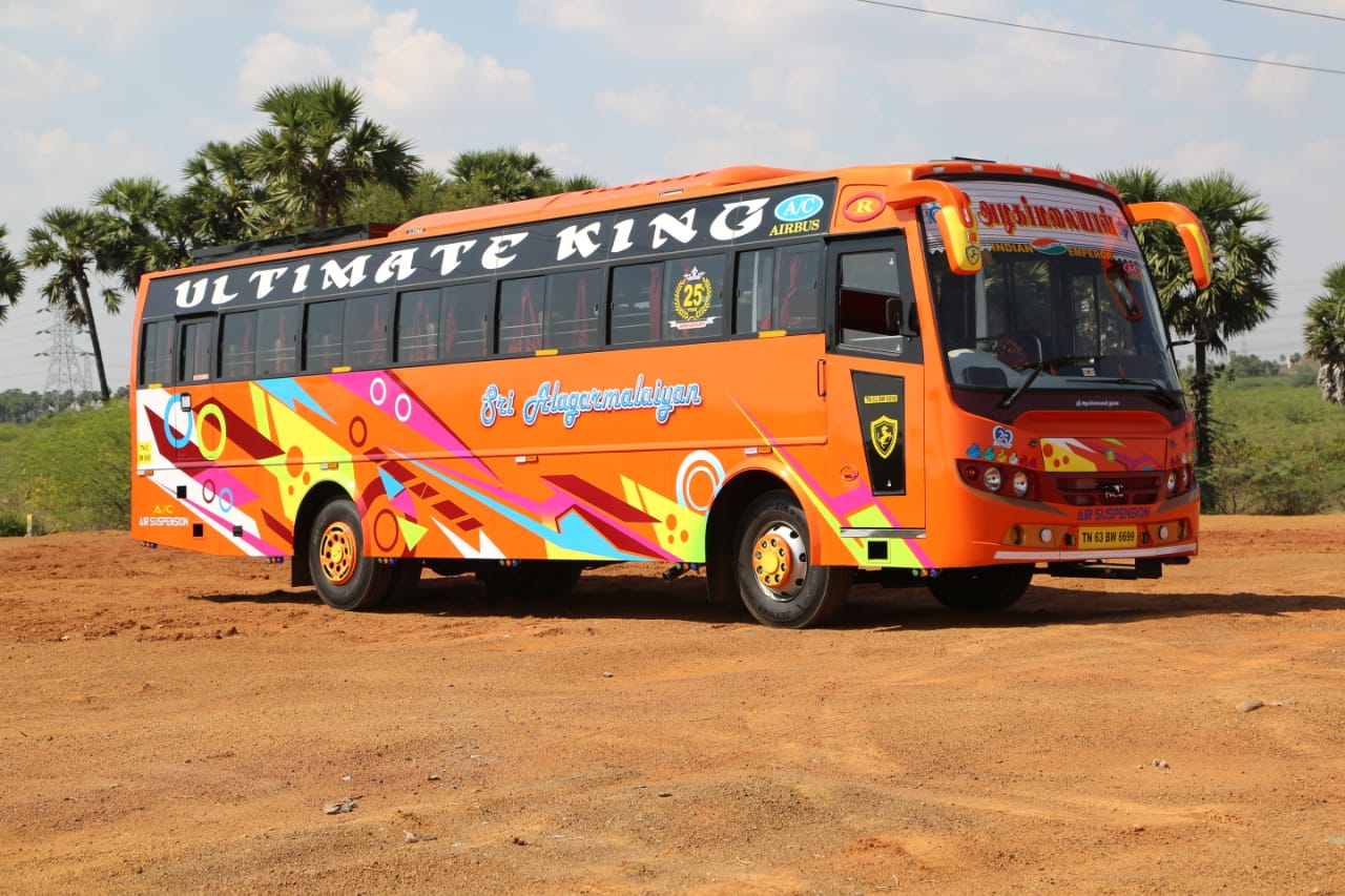 Sri Alagarmalaiyan Transport 30 Seater with AC