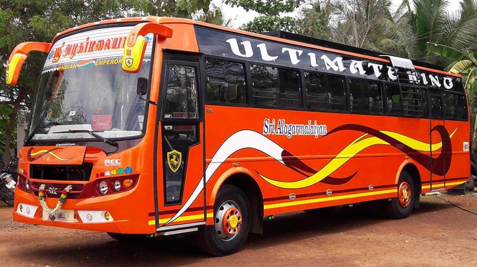 Sri Alagarmalaiyan Transport 40 Seater with AC